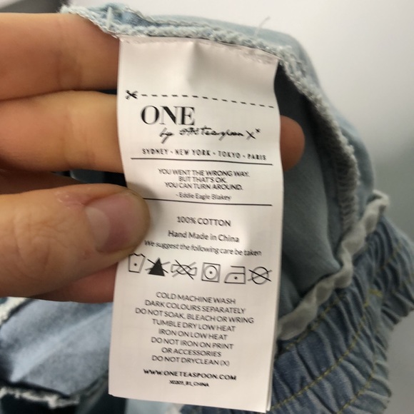 ONE TEASPOON • Calypso Harem Drop Crotch Shorts - Picture 5 of 7